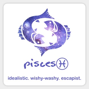 Flawed Pisces Sticker